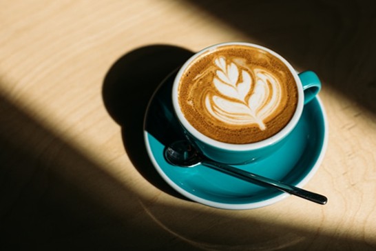 Fresh brewed coffee experience